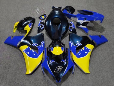 Blu Toro 2008-2011 Honda CBR1000RR Carene Moto