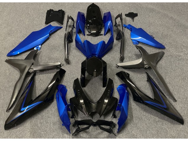 Blu Verde 2008-2010 Suzuki GSXR 600-750 Carene Moto Blu Verde 2008-2010 Suzuki GSXR 600-750 Carene Moto