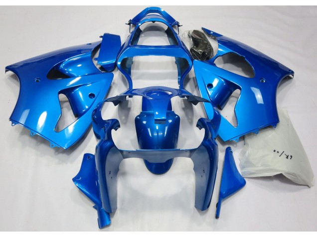 Blu Vibrante 2000-2002 Kawasaki ZX6R Carene Moto Blu Vibrante 2000-2002 Kawasaki ZX6R Carene Moto