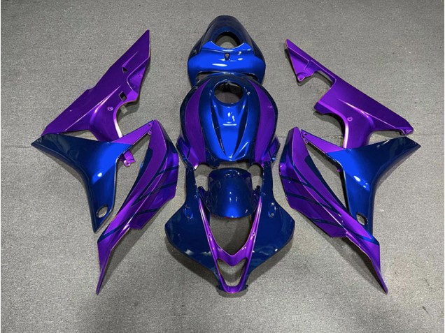 Blu & Viola 2007-2008 Honda CBR600RR Carene Moto Blu & Viola 2007-2008 Honda CBR600RR Carene Moto