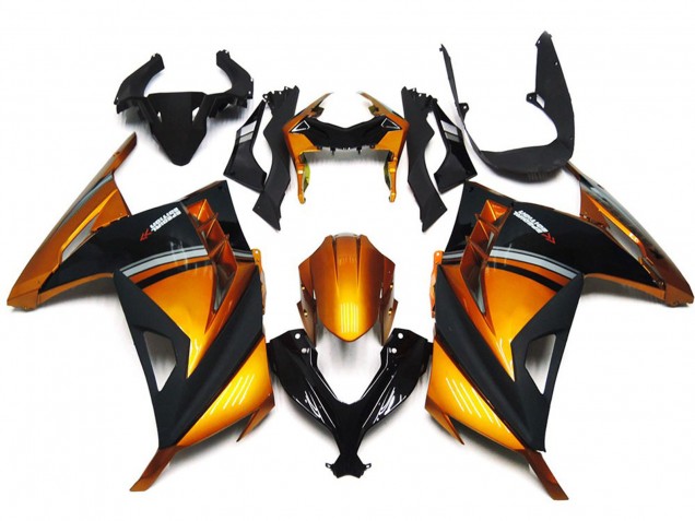 Bronzo Lucido 2013-2018 Kawasaki Ninja 300 Carene Moto Bronzo Lucido 2013-2018 Kawasaki Ninja 300 Carene Moto