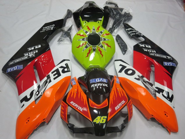 Calce Rossi Repsol 2004-2005 Honda CBR1000RR Carene Moto Calce Rossi Repsol 2004-2005 Honda CBR1000RR Carene Moto