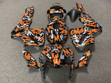 Camo & Arancione 2005-2006 Honda CBR600RR Carene Moto
