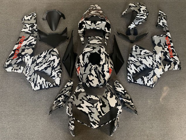 Camo & Decalcomanie Rosse 2005-2006 Honda CBR600RR Carene Moto Camo & Decalcomanie Rosse 2005-2006 Honda CBR600RR Carene Moto