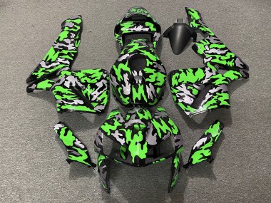 Camo & Verde 2005-2006 Honda CBR600RR Carene Moto