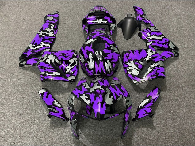 Camo & Viola 2005-2006 Honda CBR600RR Carene Moto Camo & Viola 2005-2006 Honda CBR600RR Carene Moto