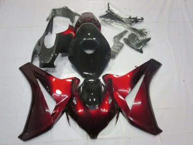 Caramella Rossa & Nera 2008-2011 Honda CBR1000RR Carene Moto