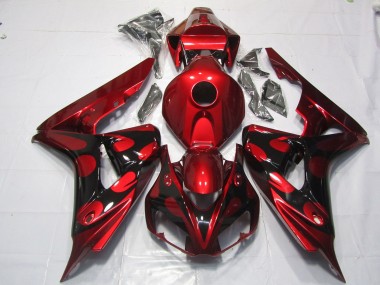 Caramelle Rosse & Nere 2006-2007 Honda CBR1000RR Carene Moto