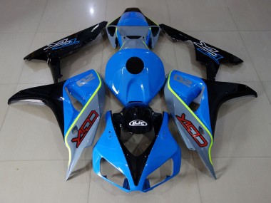 Cbr Personalizzato Blu & Nero 2006-2007 Honda CBR1000RR Carene Moto
