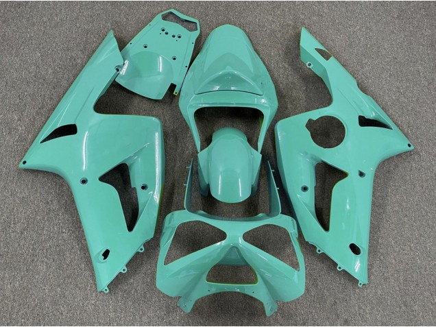 Ciano Lucido Normale 2003-2004 Kawasaki ZX6R Carene Moto Ciano Lucido Normale 2003-2004 Kawasaki ZX6R Carene Moto