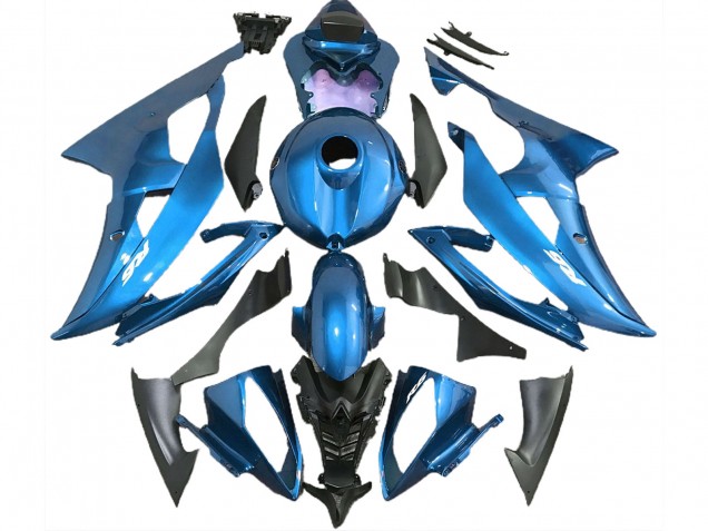 Cielo Blu 2008-2016 Yamaha R6 Carene Moto Cielo Blu 2008-2016 Yamaha R6 Carene Moto