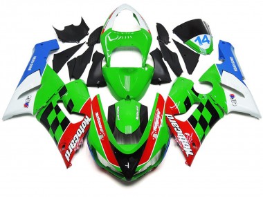 Controllo Multicolore 2005-2006 Kawasaki ZX6R Carene Moto