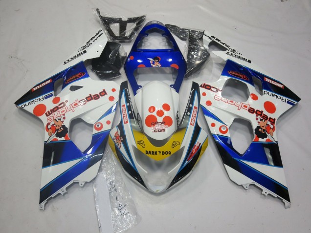 Dark Dog 2004-2005 Suzuki GSXR 600-750 Carene Moto Dark Dog 2004-2005 Suzuki GSXR 600-750 Carene Moto