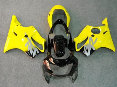 Decalcomania Argento Giallo 1999-2000 Honda CBR600 F4 Carene Moto