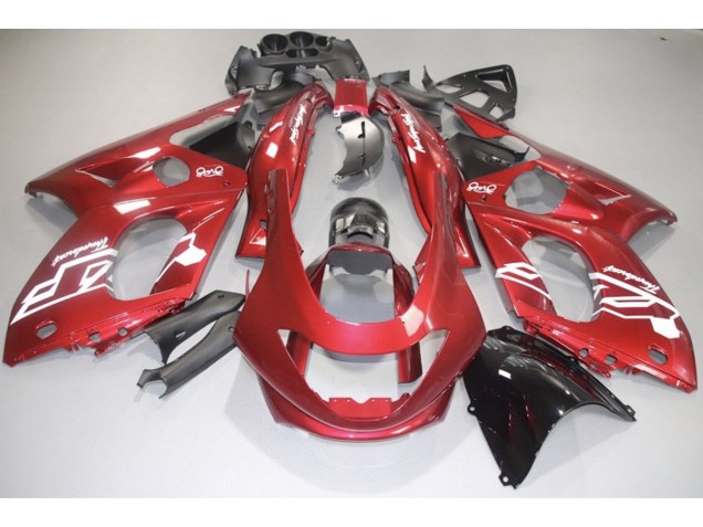 Decalcomanie Rosse & Bianche Lucide 1998-2007 Yamaha YZF600 Carene Moto