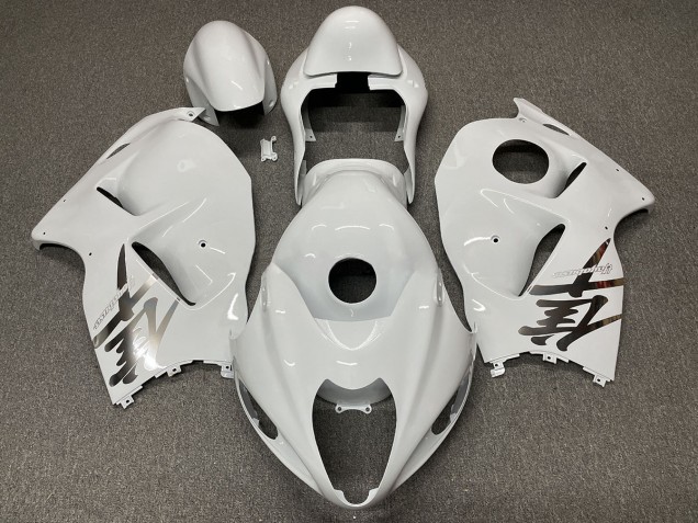 Design Bianco Lucido 1997-2007 Suzuki GSXR 1300 Carene Moto Design Bianco Lucido 1997-2007 Suzuki GSXR 1300 Carene Moto