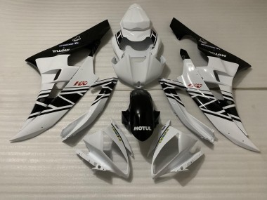 Design Bianco Nero 2006-2007 Yamaha R6 Carene Moto