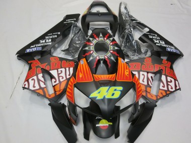 Design Opaco Rossi 2003-2004 Honda CBR600RR Carene Moto
