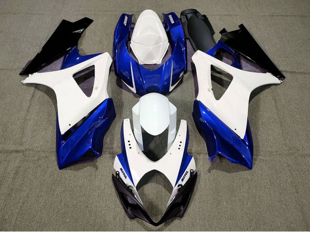 Design Personalizzato Blu 2007-2008 Suzuki GSXR 1000 Carene Moto Design Personalizzato Blu 2007-2008 Suzuki GSXR 1000 Carene Moto