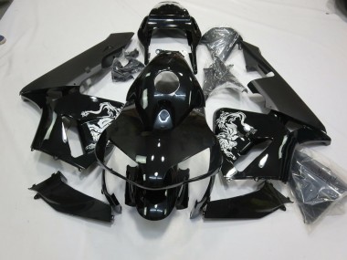 Design Speciale Nero Lucido 2003-2004 Honda CBR600RR Carene Moto