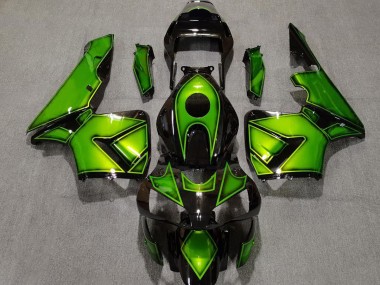 Design Speciale Verde 2003-2004 Honda CBR600RR Carene Moto