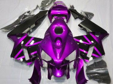 Design Viola & Nero Lucido 2005-2006 Honda CBR600RR Carene Moto