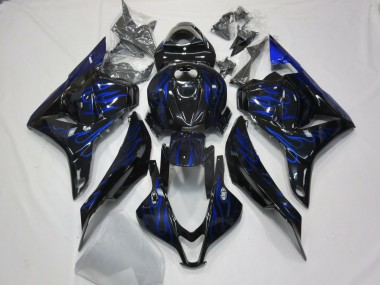 Fiamma Blu 2009-2012 Honda CBR600RR Carene Moto