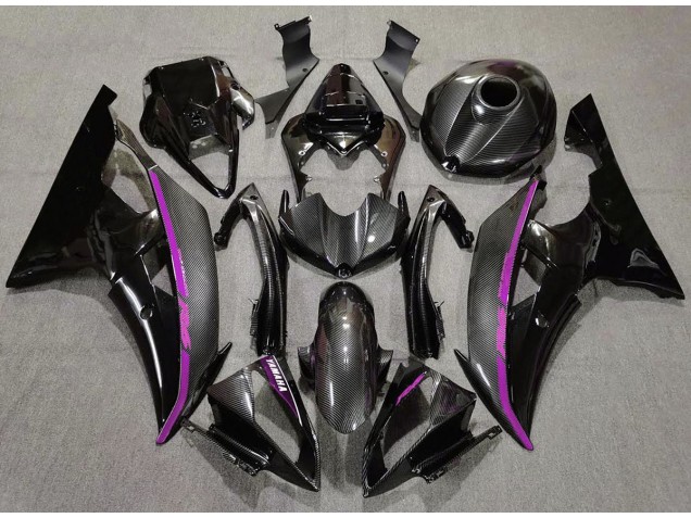Fibra Di Carbonio & Rosa 2008-2016 Yamaha R6 Carene Moto Fibra Di Carbonio & Rosa 2008-2016 Yamaha R6 Carene Moto