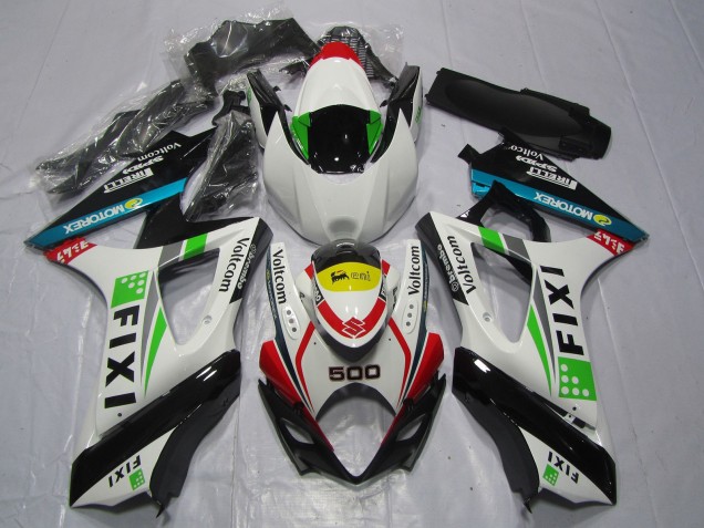 Fixi 2007-2008 Suzuki GSXR 1000 Carene Moto Fixi 2007-2008 Suzuki GSXR 1000 Carene Moto