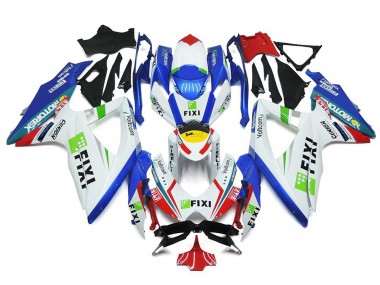 Fixi Personalizzato 2008-2010 Suzuki GSXR 600-750 Carene Moto