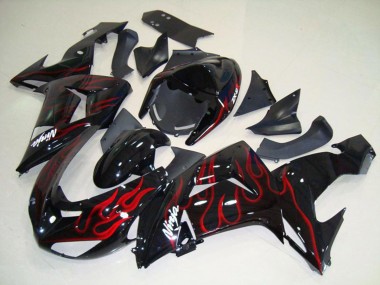 Flamme Rouge 2006-2007 Kawasaki ZX10R Carene Moto