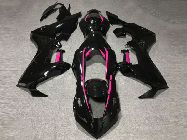 Fodera Nera Lucida & Rosa 2017-2023 Honda CBR1000RR Carene Moto Fodera Nera Lucida & Rosa 2017-2023 Honda CBR1000RR Carene Moto
