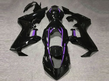 Fodera Nera Lucida & Viola 2017-2023 Honda CBR1000RR Carene Moto