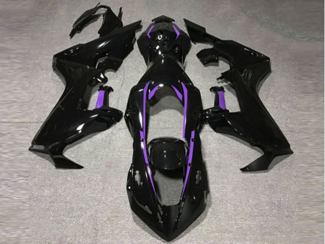 Fodera Nera Lucida & Viola 2017-2023 Honda CBR1000RR Carene Moto Fodera Nera Lucida & Viola 2017-2023 Honda CBR1000RR Carene Moto