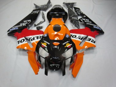 Fondo Nero Repsol 2005-2006 Honda CBR600RR Carene Moto