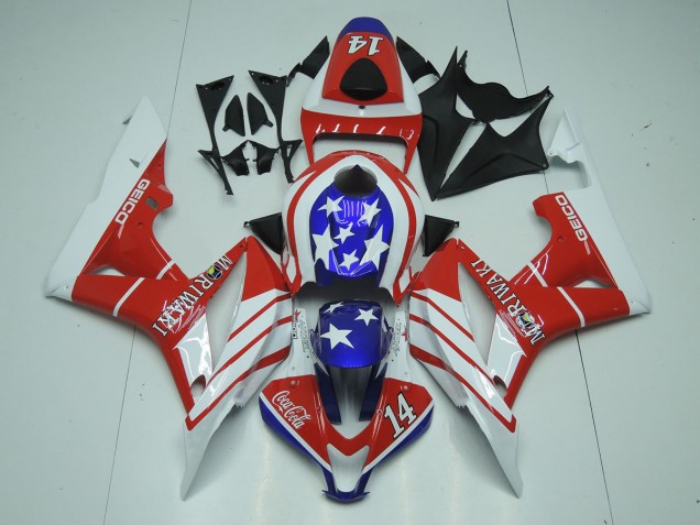 Geico 14 2007-2008 Honda CBR600RR Carene Moto Geico 14 2007-2008 Honda CBR600RR Carene Moto