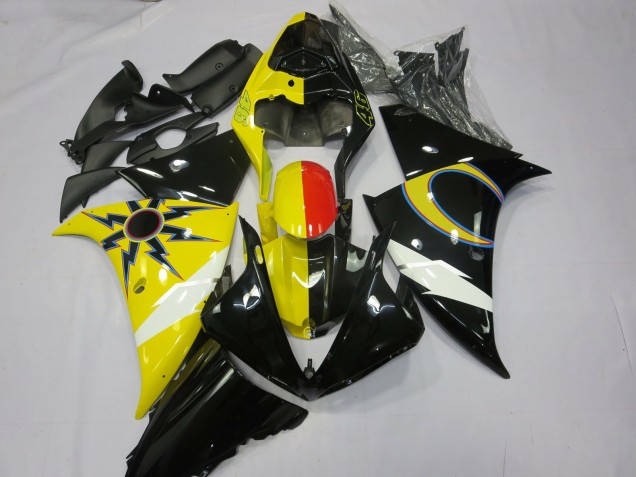 Giallo 46 2012-2014 Yamaha R1 Carene Moto Giallo 46 2012-2014 Yamaha R1 Carene Moto