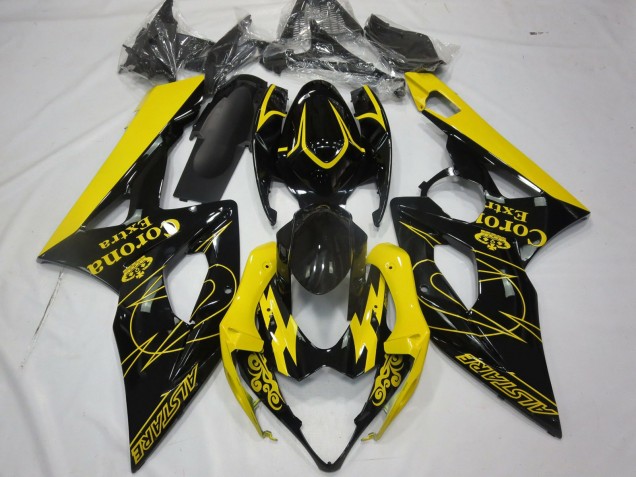 Giallo Corona 2005-2006 Suzuki GSXR 1000 Carene Moto Giallo Corona 2005-2006 Suzuki GSXR 1000 Carene Moto