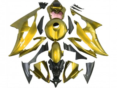 Giallo Intenso 2008-2016 Yamaha R6 Carene Moto