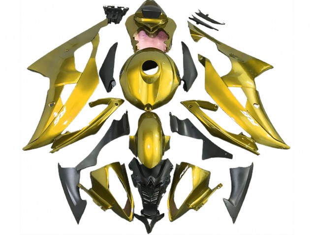 Giallo Intenso 2008-2016 Yamaha R6 Carene Moto Giallo Intenso 2008-2016 Yamaha R6 Carene Moto