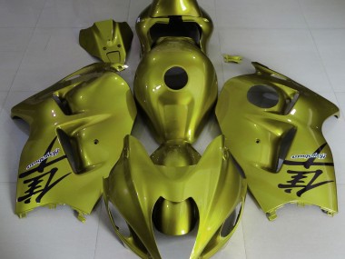 Giallo Lucido 1997-2007 Suzuki GSXR 1300 Carene Moto