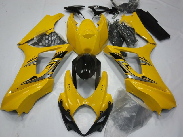 Giallo Lucido 2007-2008 Suzuki GSXR 1000 Carene Moto Giallo Lucido 2007-2008 Suzuki GSXR 1000 Carene Moto