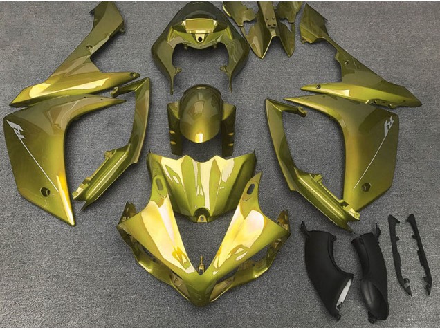 Giallo Lucido 2007-2008 Yamaha R1 Carene Moto Giallo Lucido 2007-2008 Yamaha R1 Carene Moto