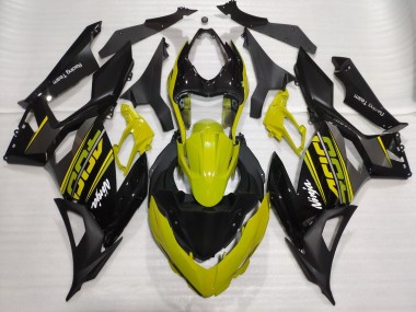 Giallo Lucido 2018-2023 Kawasaki Ninja 400 Carene Moto