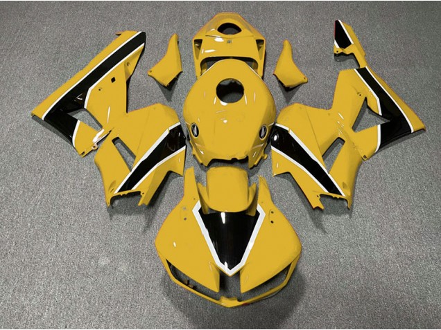 Giallo Lucido & Nero 2013-2023 Honda CBR600RR Carene Moto Giallo Lucido & Nero 2013-2023 Honda CBR600RR Carene Moto