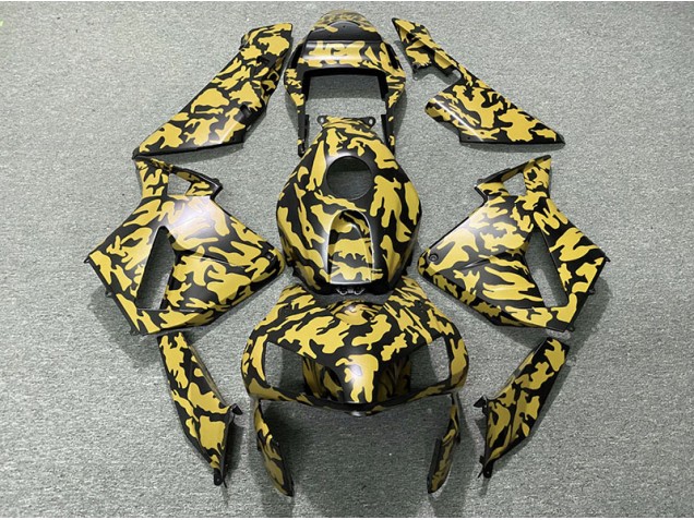 Giallo Mimetico 2003-2004 Honda CBR600RR Carene Moto Giallo Mimetico 2003-2004 Honda CBR600RR Carene Moto