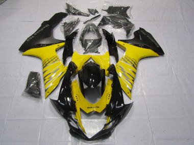 Giallo Nero Opaco 2011-2024 Suzuki GSXR 600-750 Carene Moto