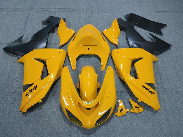 Giallo Perla 2006-2007 Kawasaki ZX10R Carene Moto Giallo Perla 2006-2007 Kawasaki ZX10R Carene Moto