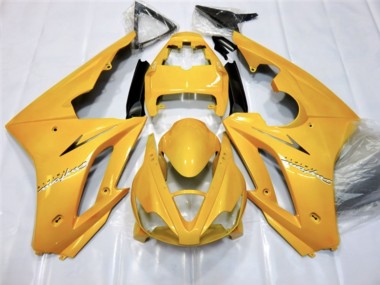 Giallo Perla 2006-2008 Triumph Daytona 675 Carene Moto