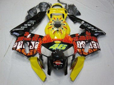 Giallo Rossi 2005-2006 Honda CBR600RR Carene Moto